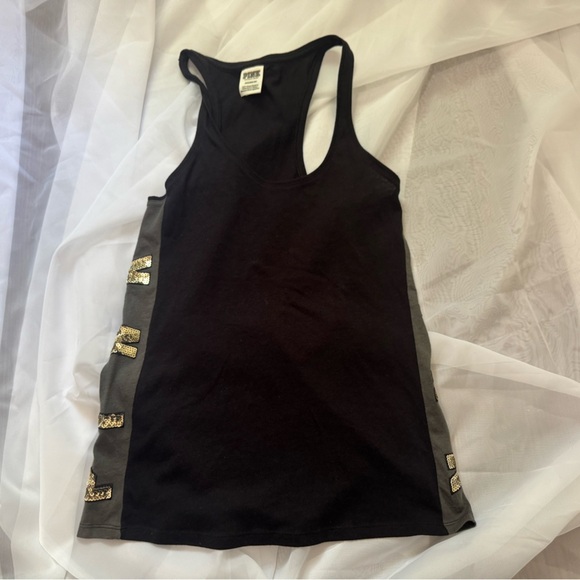 PINK Victoria's Secret Black Tank Top - Picture 2 of 5